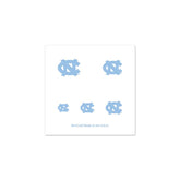 UNC 4-Pack Nails Temporary Tattoos